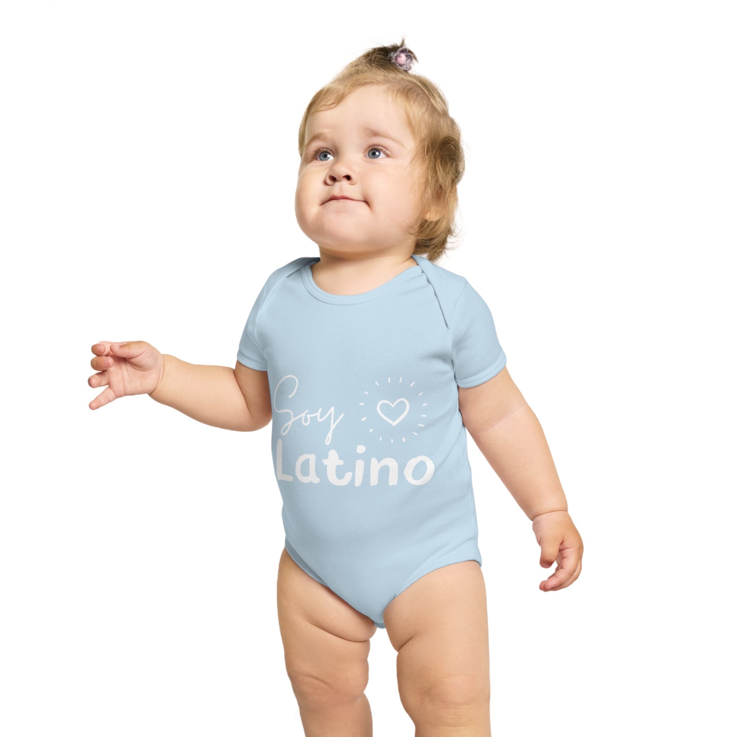 Soy Latino Short Sleeve Baby Bodysuit