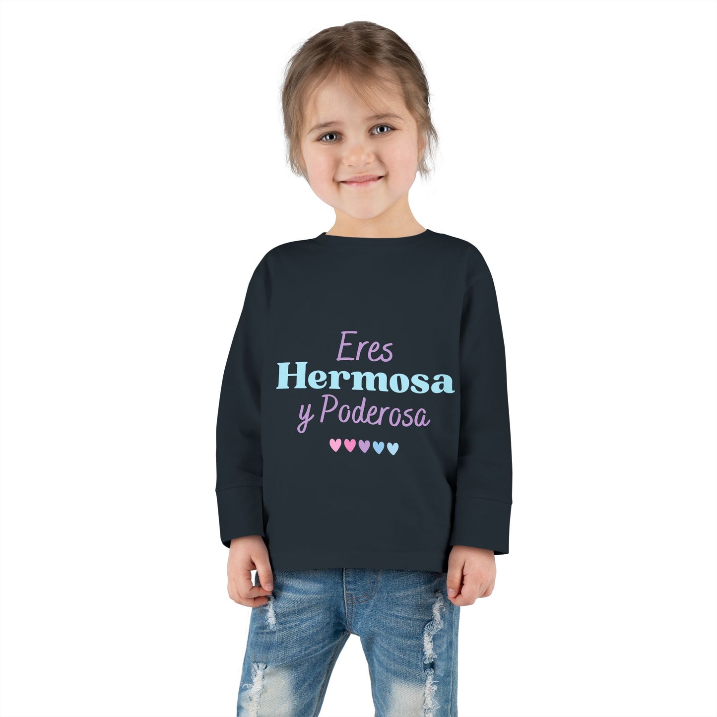 Eres Hermosa Toddler Long Sleeve Tee