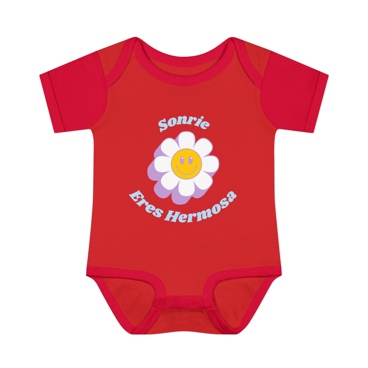 Sonrie Infant Baby Rib Bodysuit