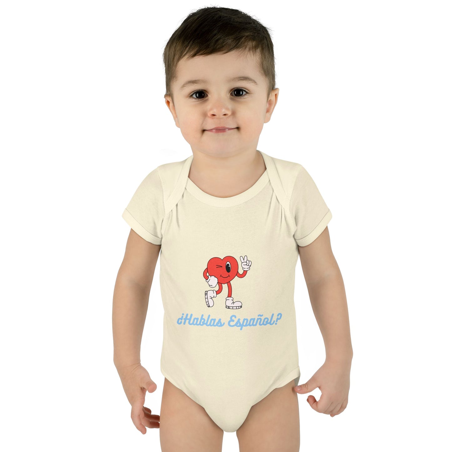 Hablas Español Infant Baby Rib Bodysuit