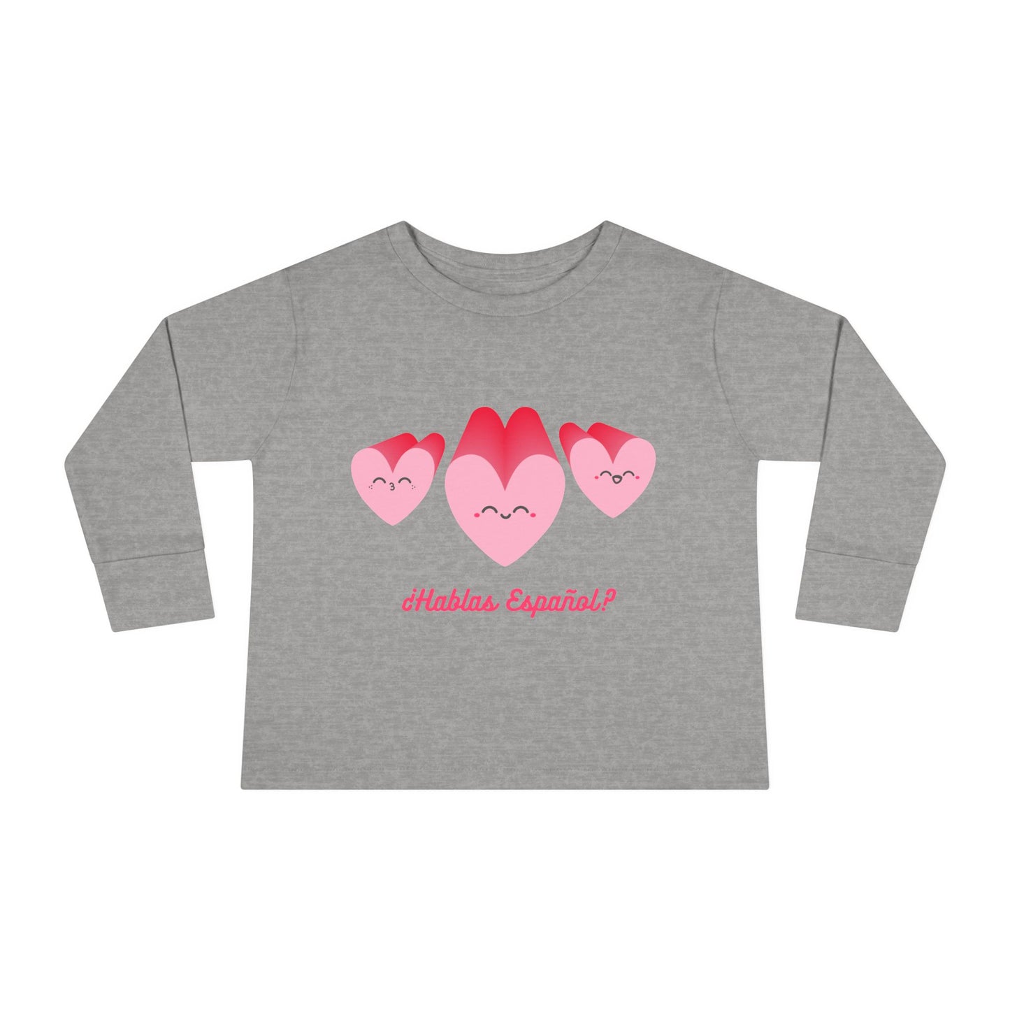 Hablas Toddler Long Sleeve Tee