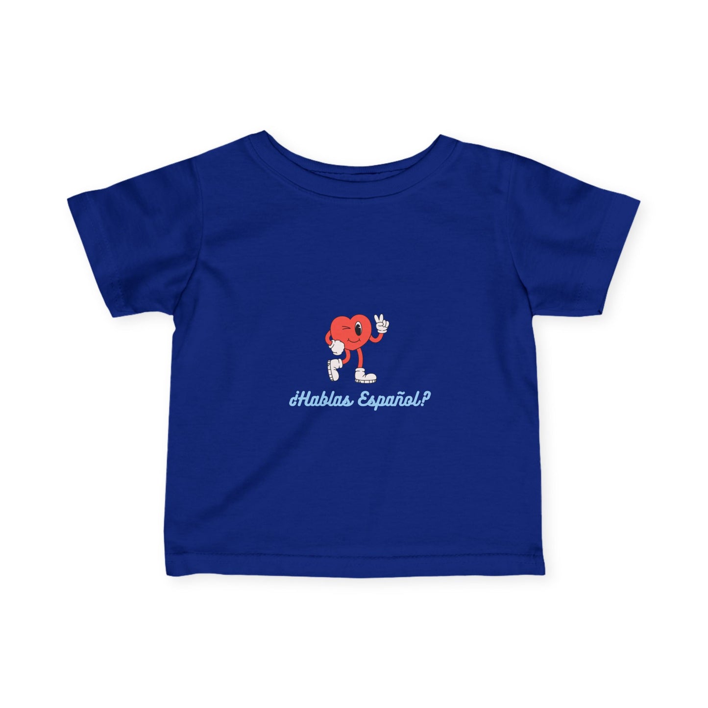 Hablas Español Infant Fine Jersey Tee