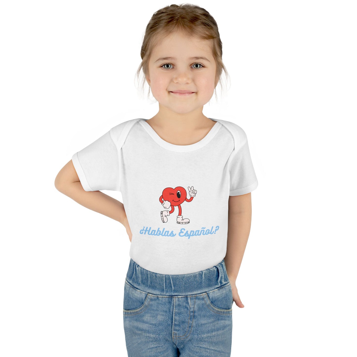 Hablas Español Infant Baby Rib Bodysuit