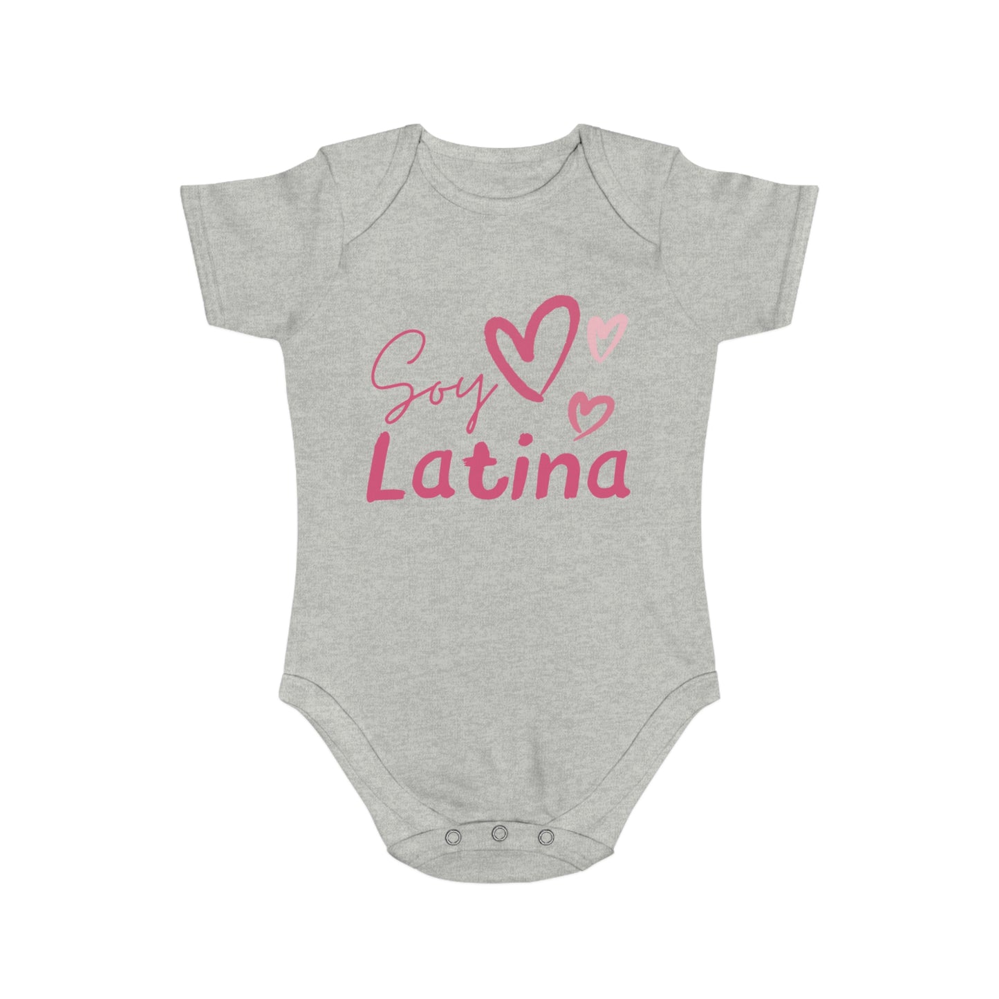 Soy Latina Short Sleeve Baby Bodysuit