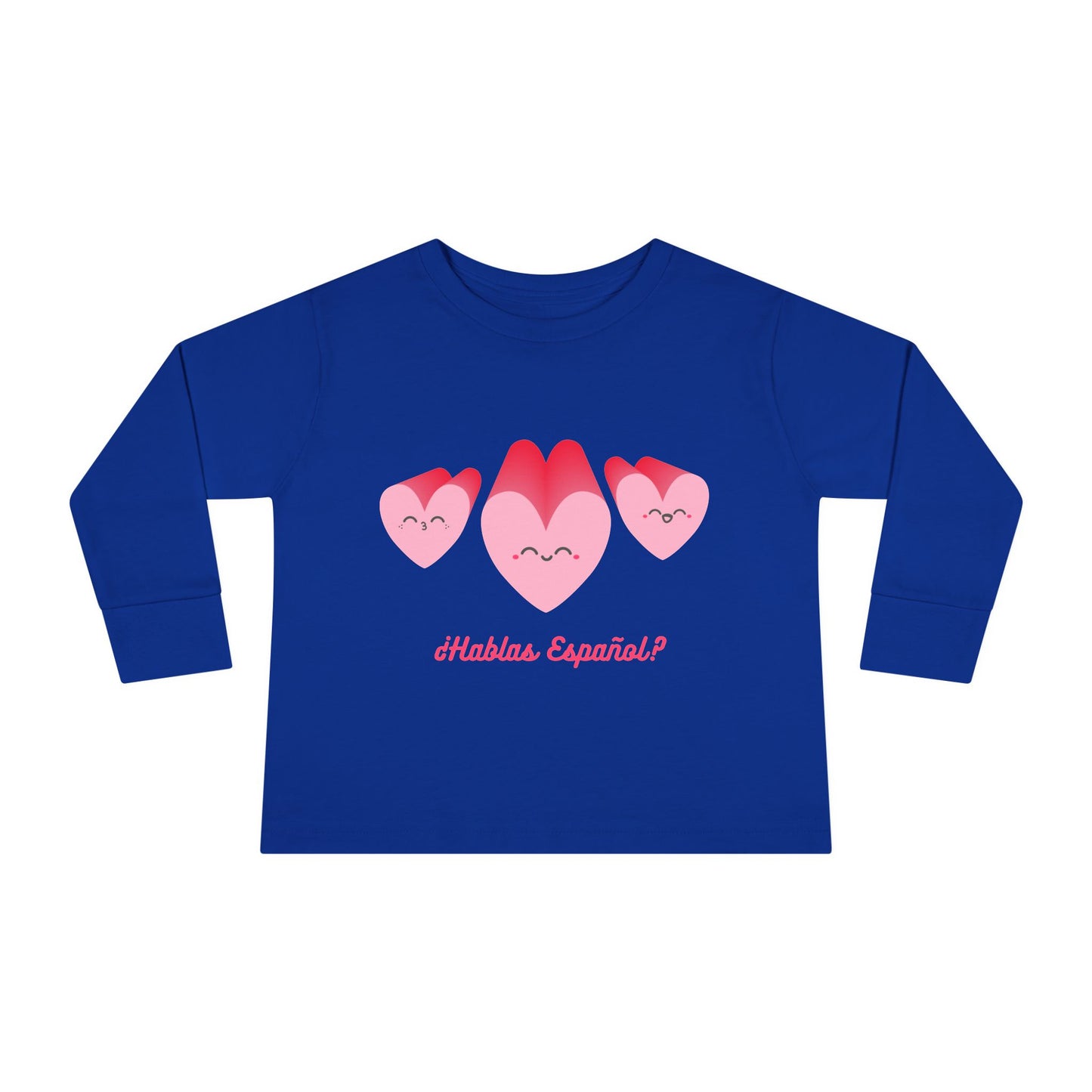 Hablas Toddler Long Sleeve Tee
