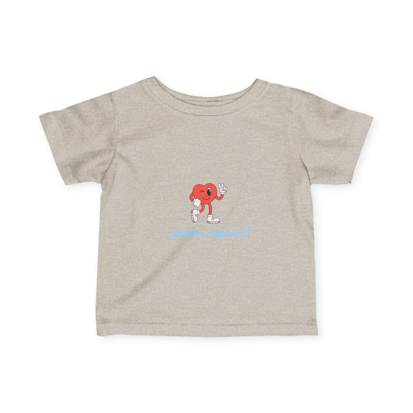 Hablas Español Infant Fine Jersey Tee