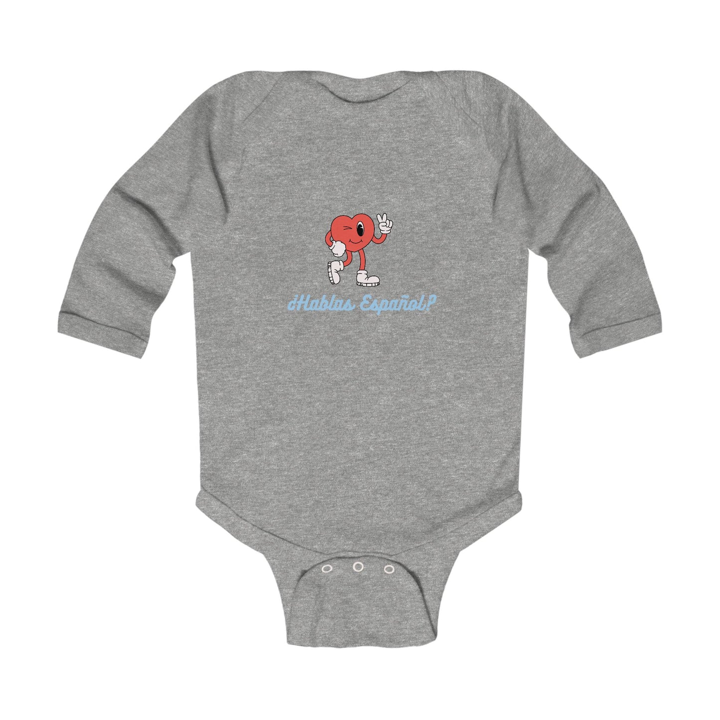 Hablas Español Infant Long Sleeve Bodysuit