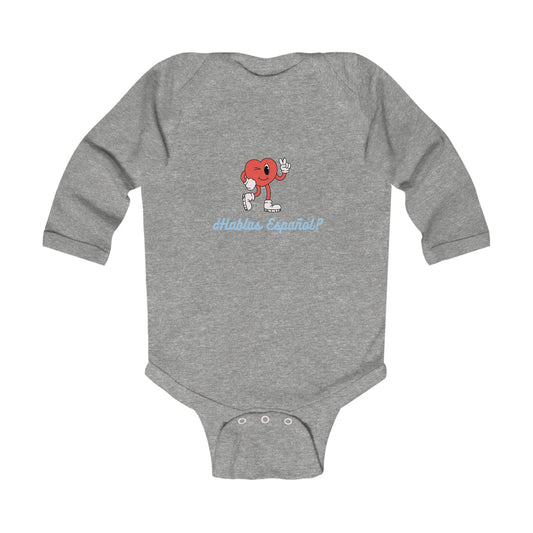 Hablas Español Infant Long Sleeve Bodysuit