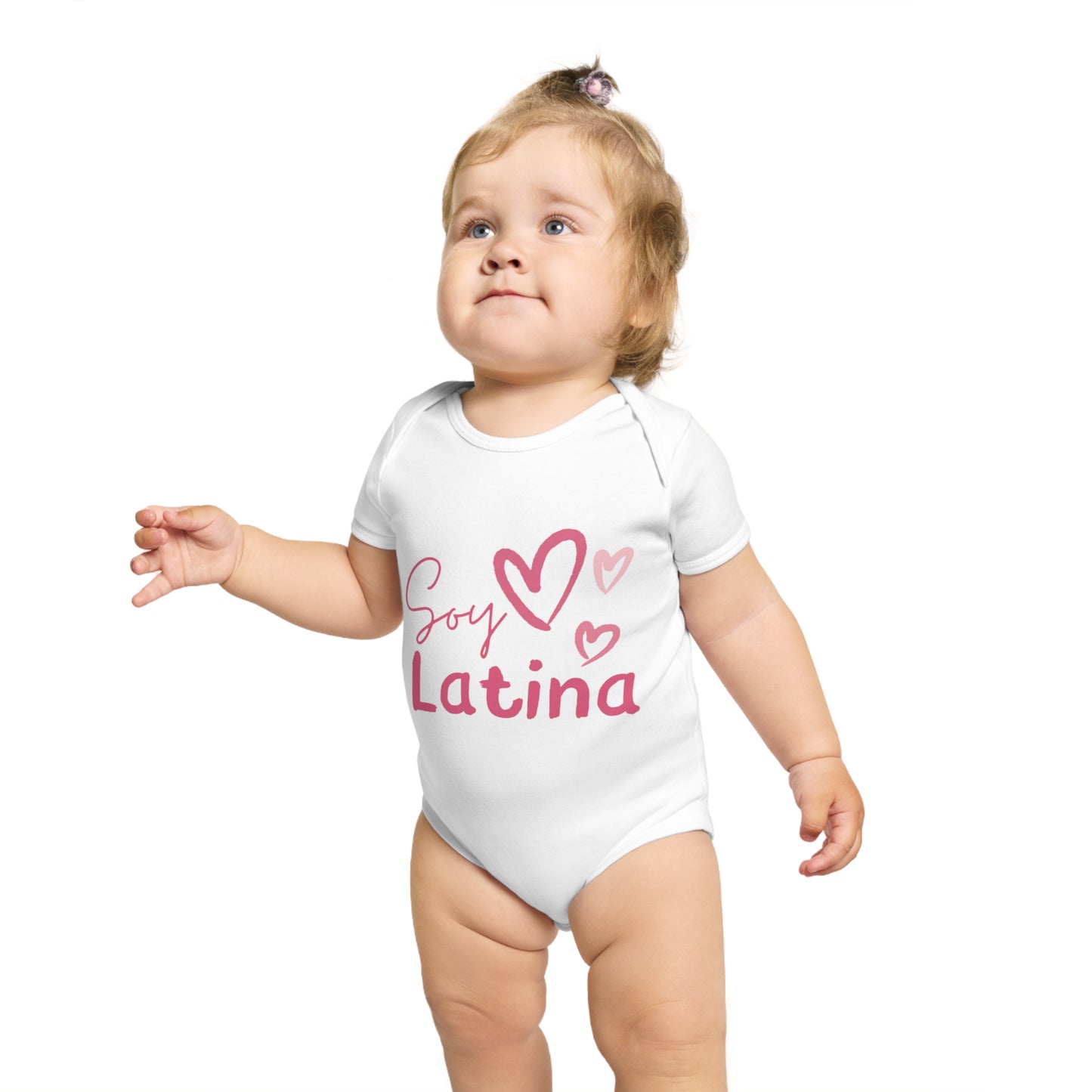 Soy Latina Short Sleeve Baby Bodysuit