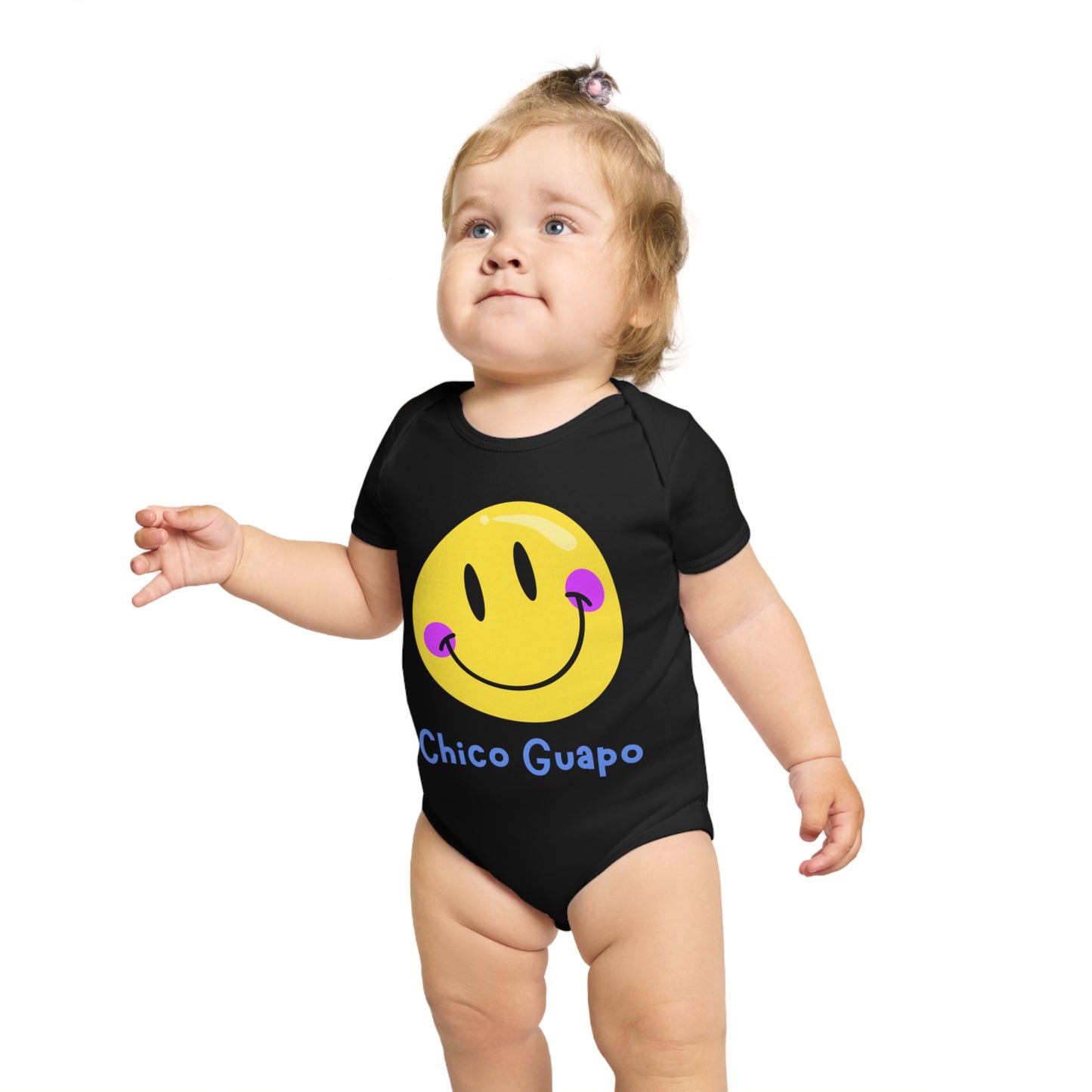 Chico Guapo Short Sleeve Baby Bodysuit