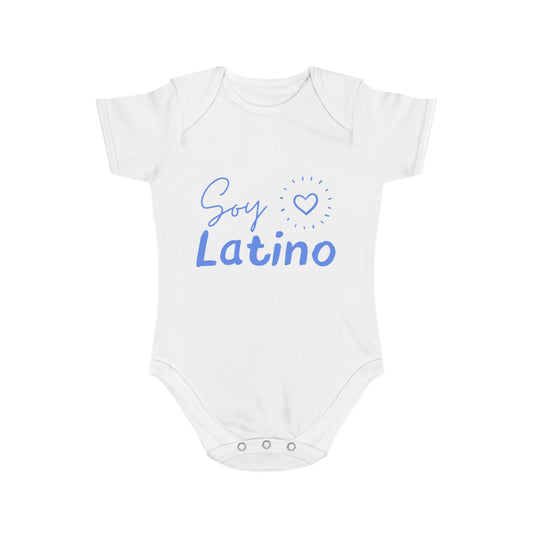 Soy Latino Short Sleeve Baby Bodysuit