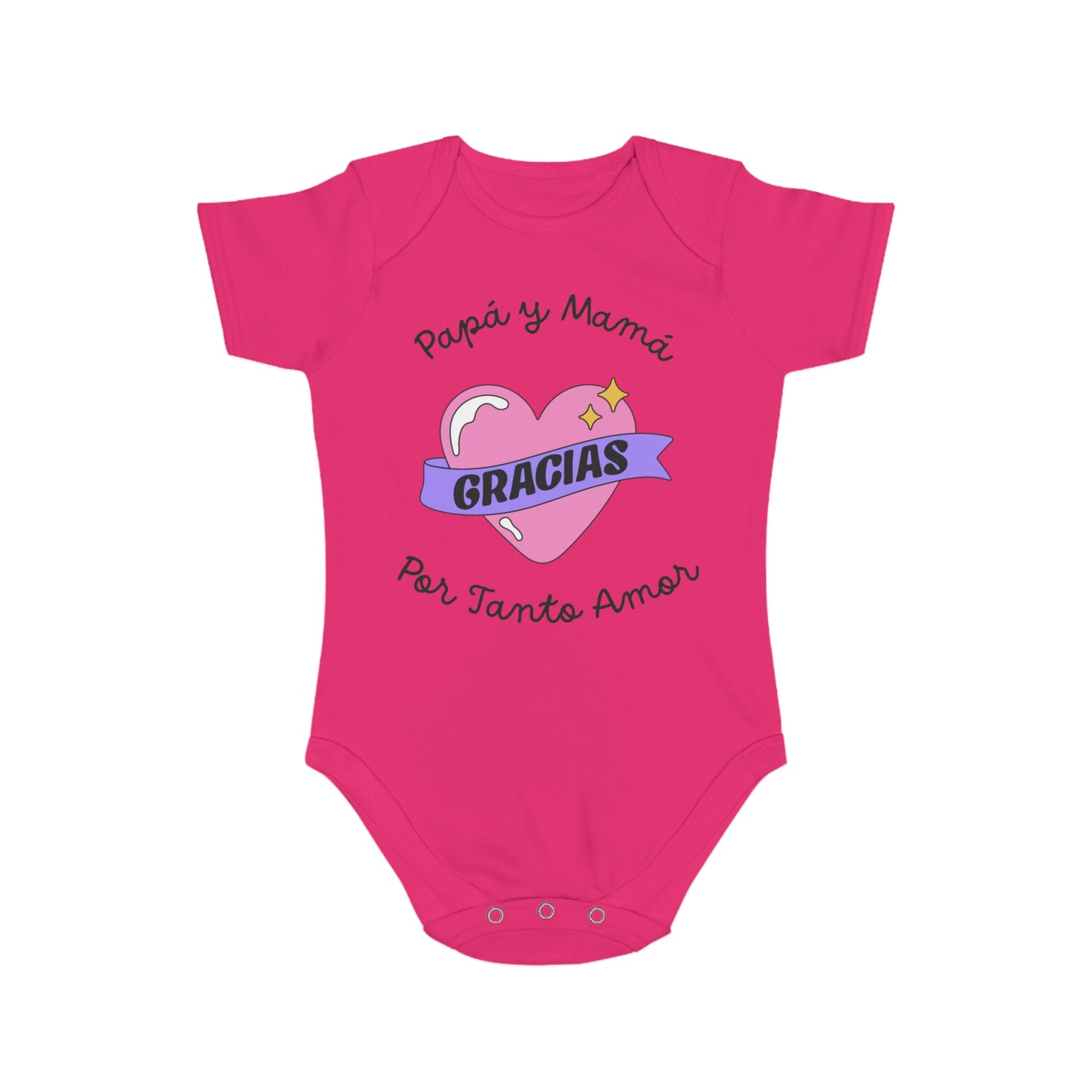 Gracias Short Sleeve Baby Bodysuit