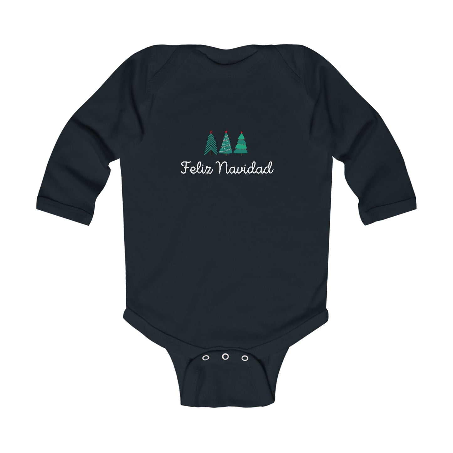 Feliz Navidad Infant Long Sleeve Bodysuit