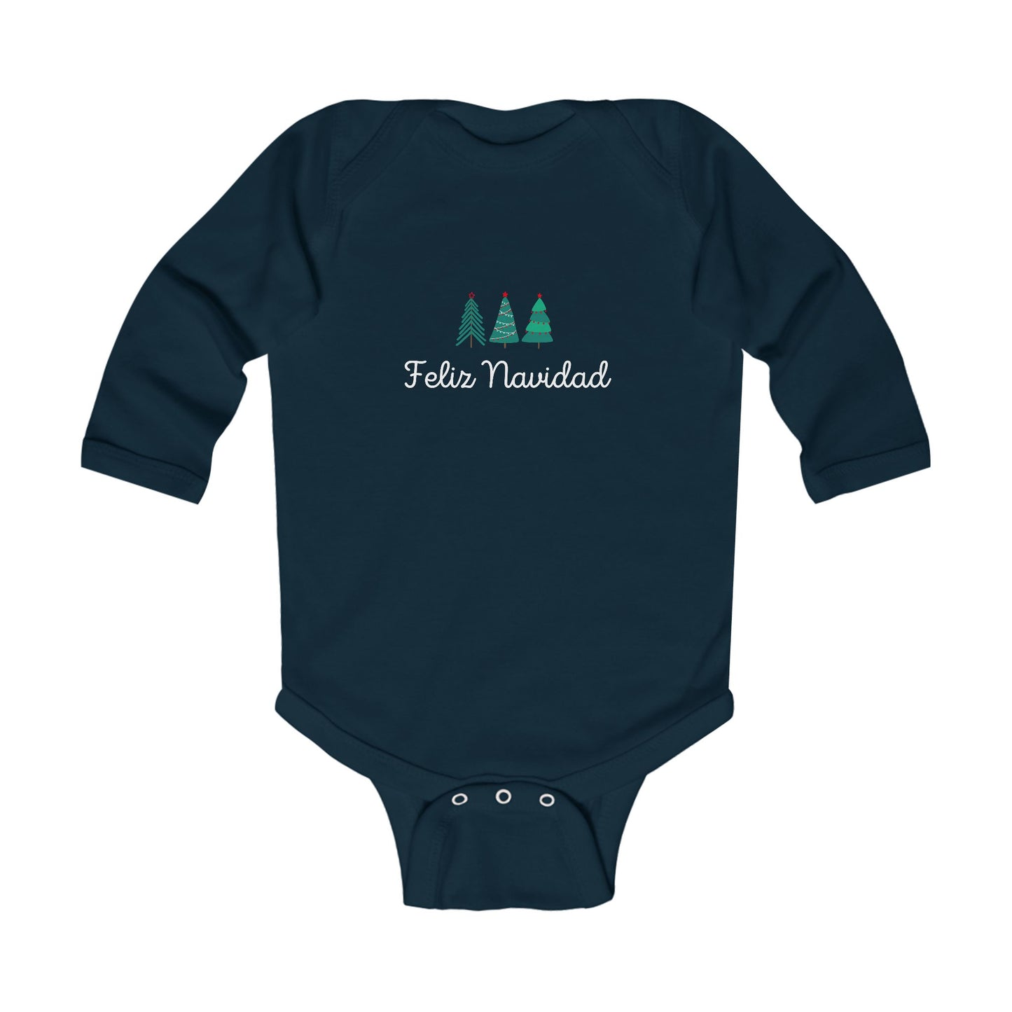 Feliz Navidad Infant Long Sleeve Bodysuit