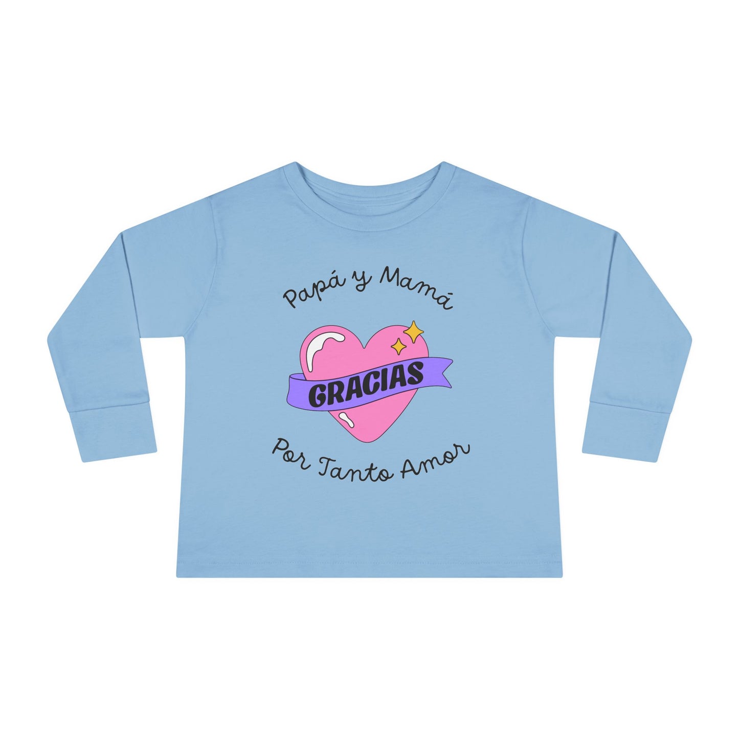 Gracias Toddler Long Sleeve Tee