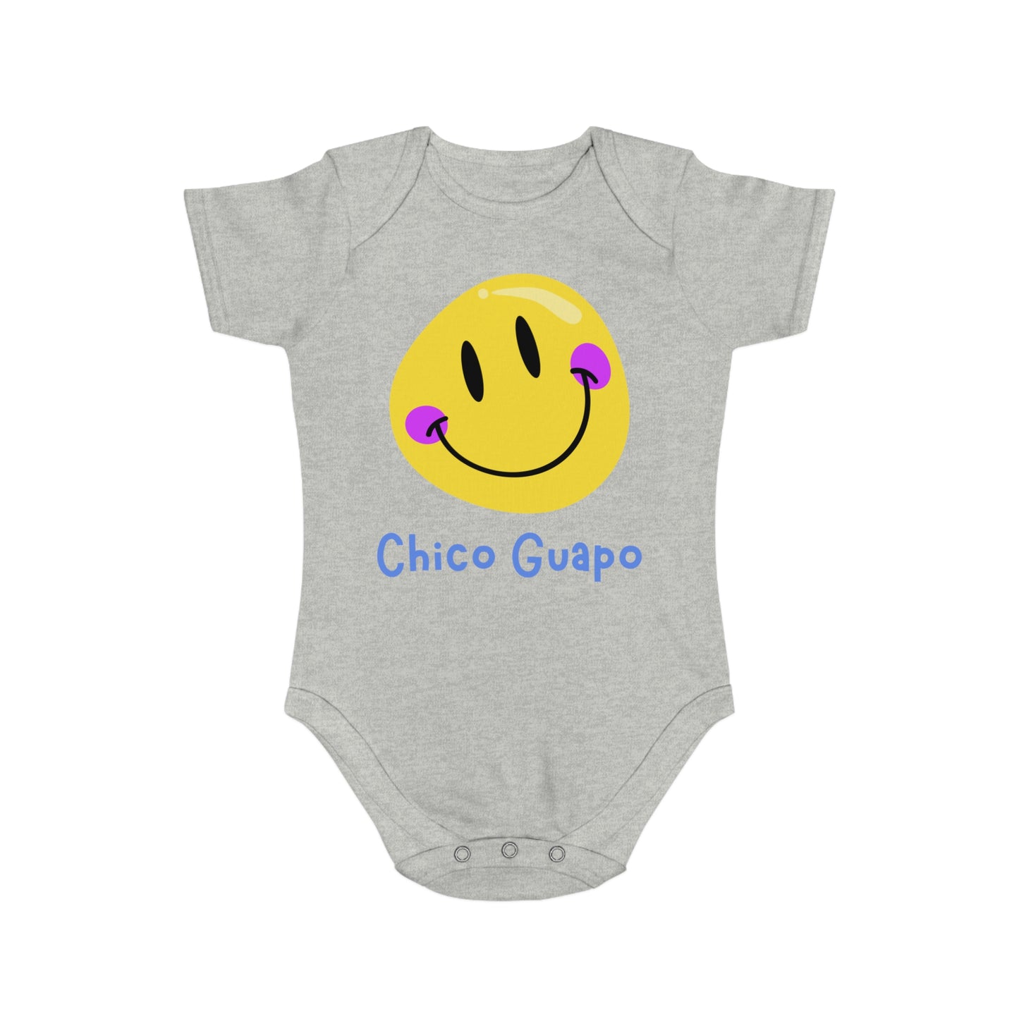 Chico Guapo Short Sleeve Baby Bodysuit