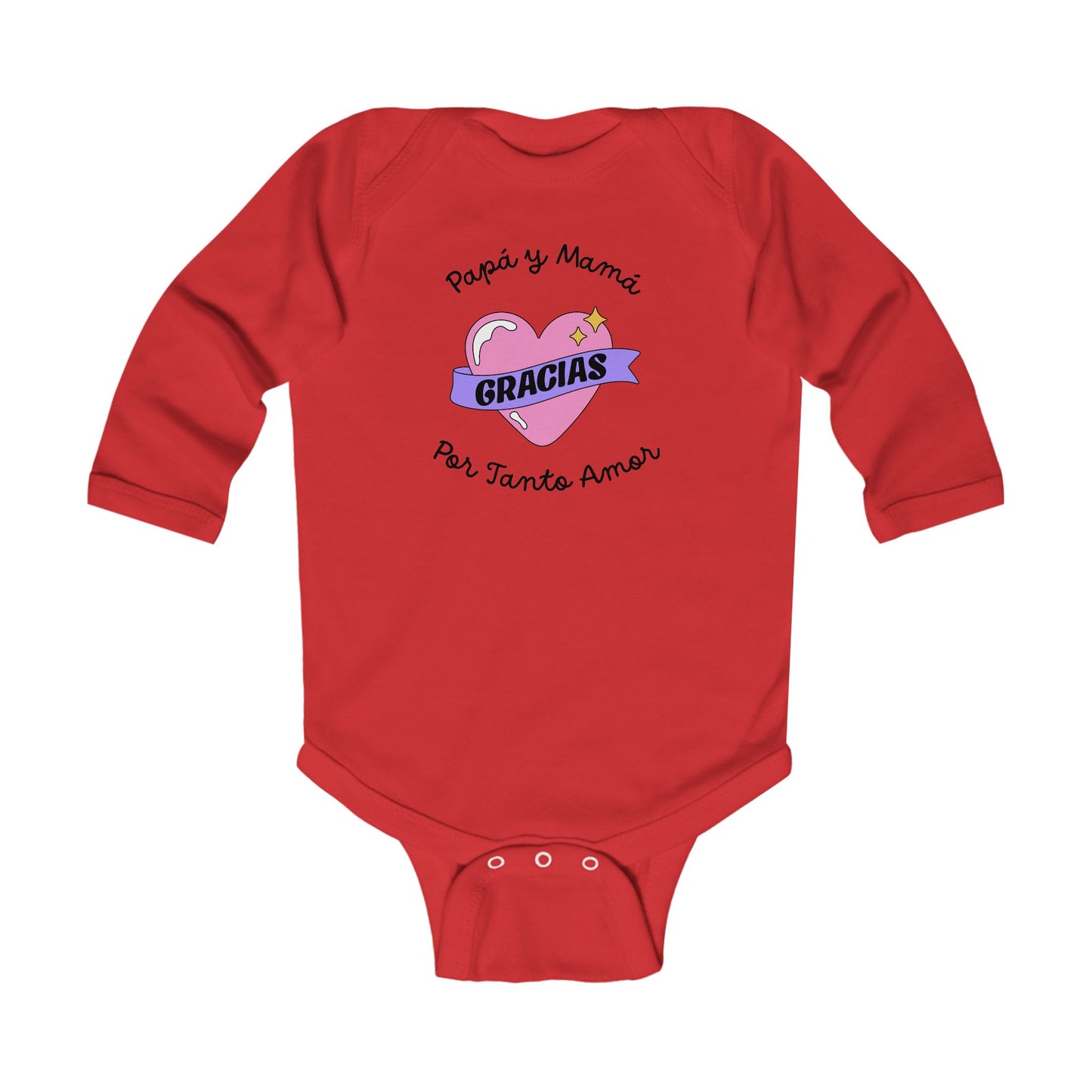 Gracias Infant Long Sleeve Bodysuit