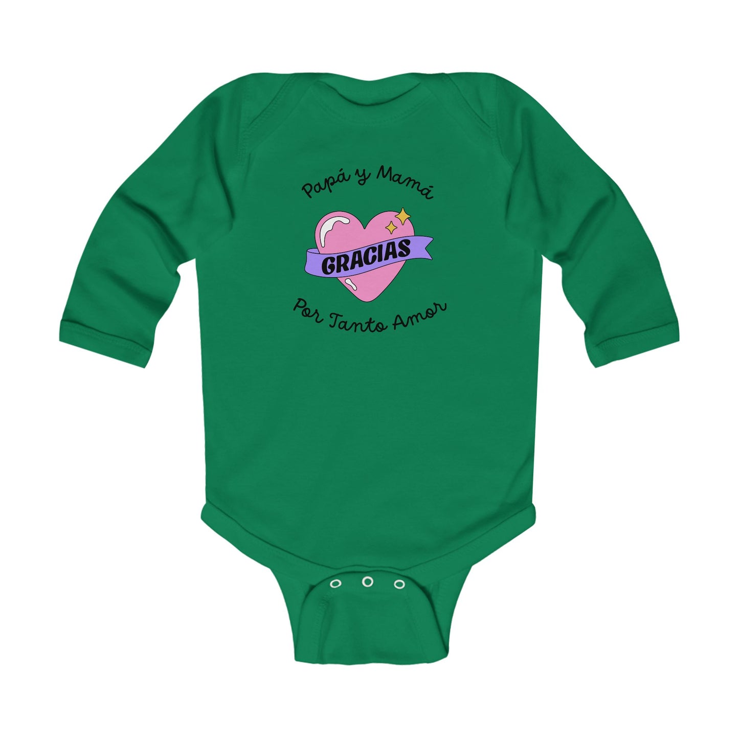 Gracias Infant Long Sleeve Bodysuit