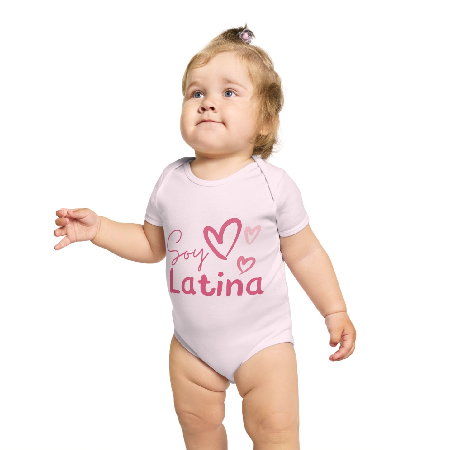 Soy Latina Short Sleeve Baby Bodysuit