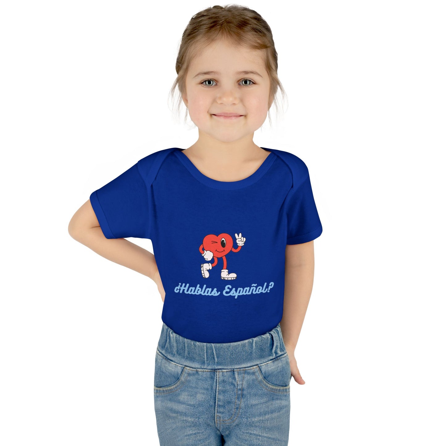 Hablas Español Infant Baby Rib Bodysuit