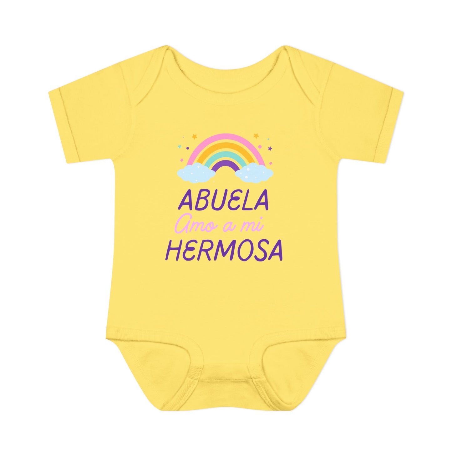 Abuela Infant Baby Rib Bodysuit