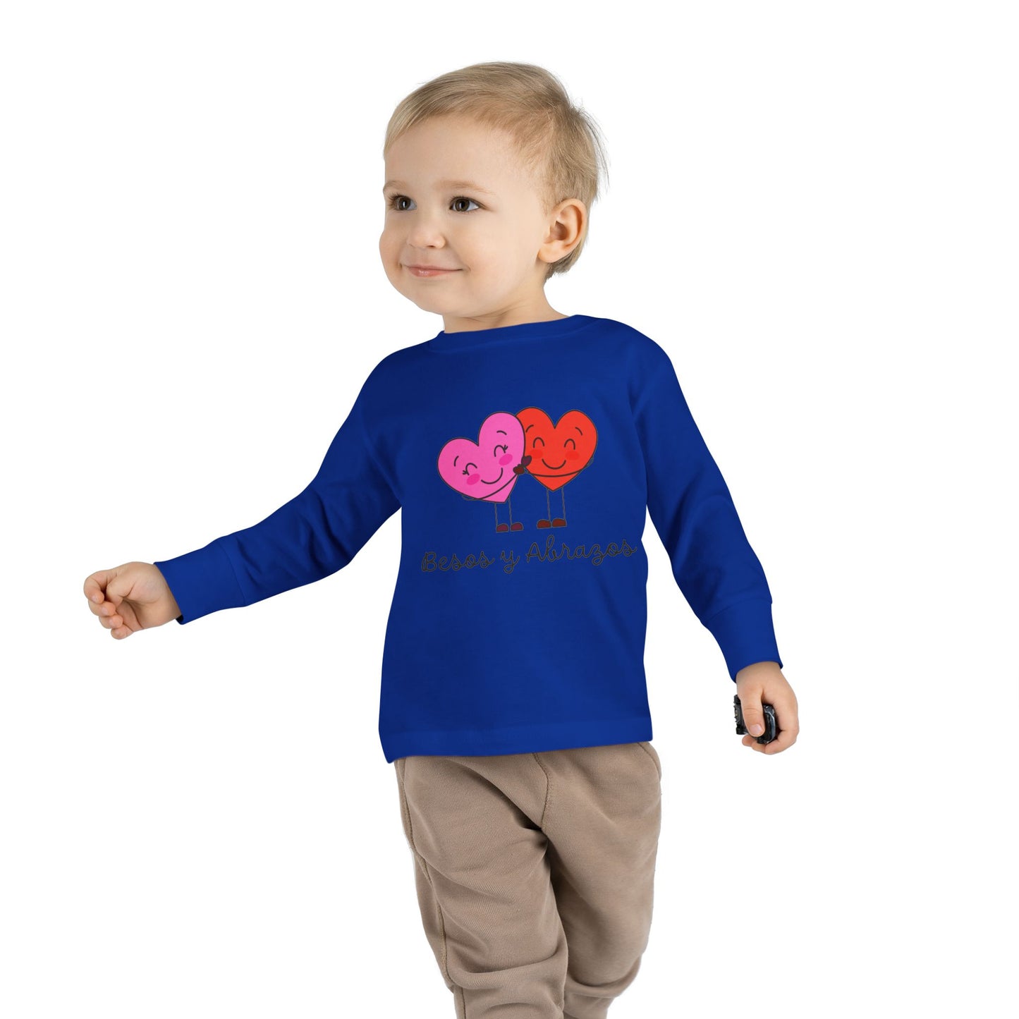Besos Toddler Long Sleeve Tee
