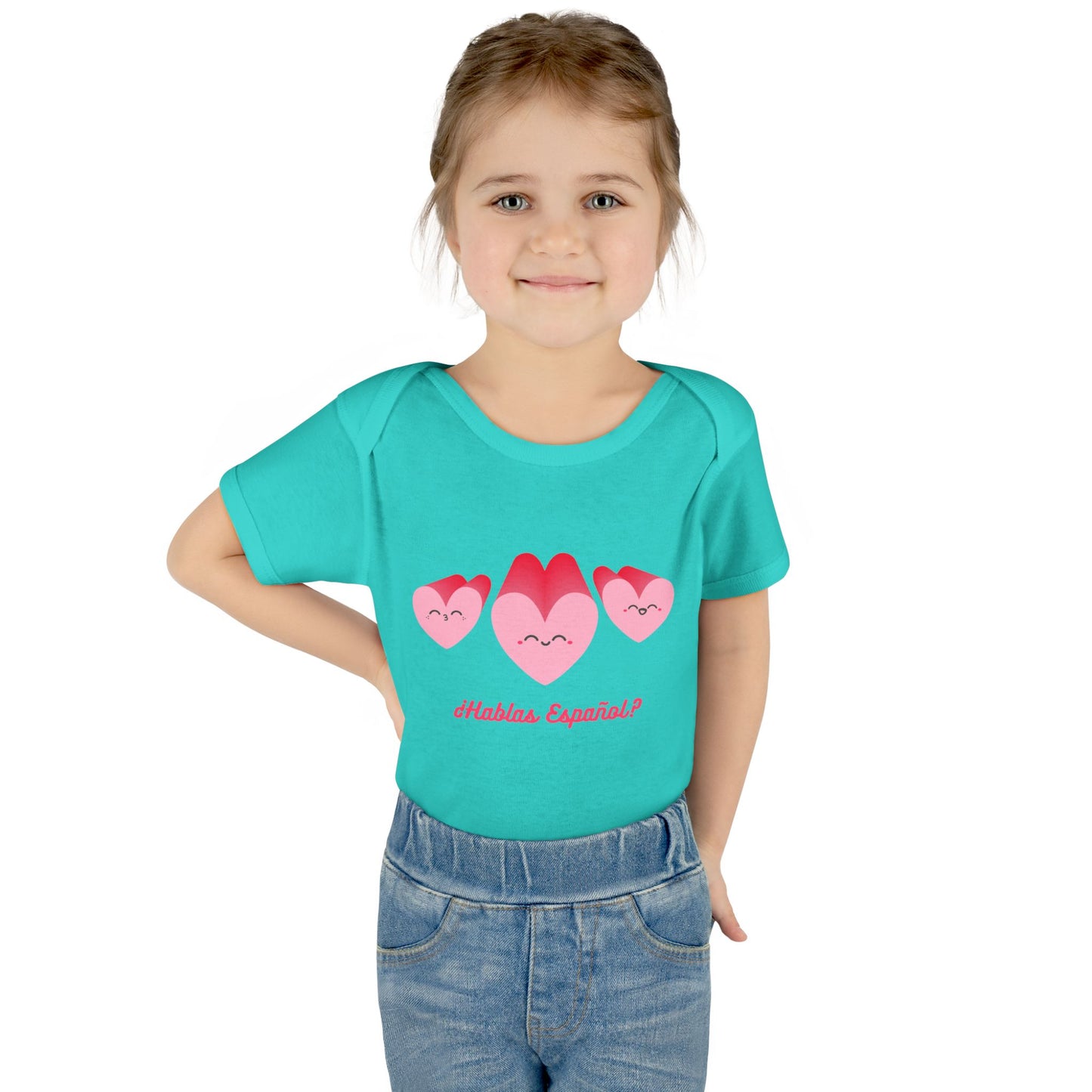 Hablas Infant Baby Rib Bodysuit