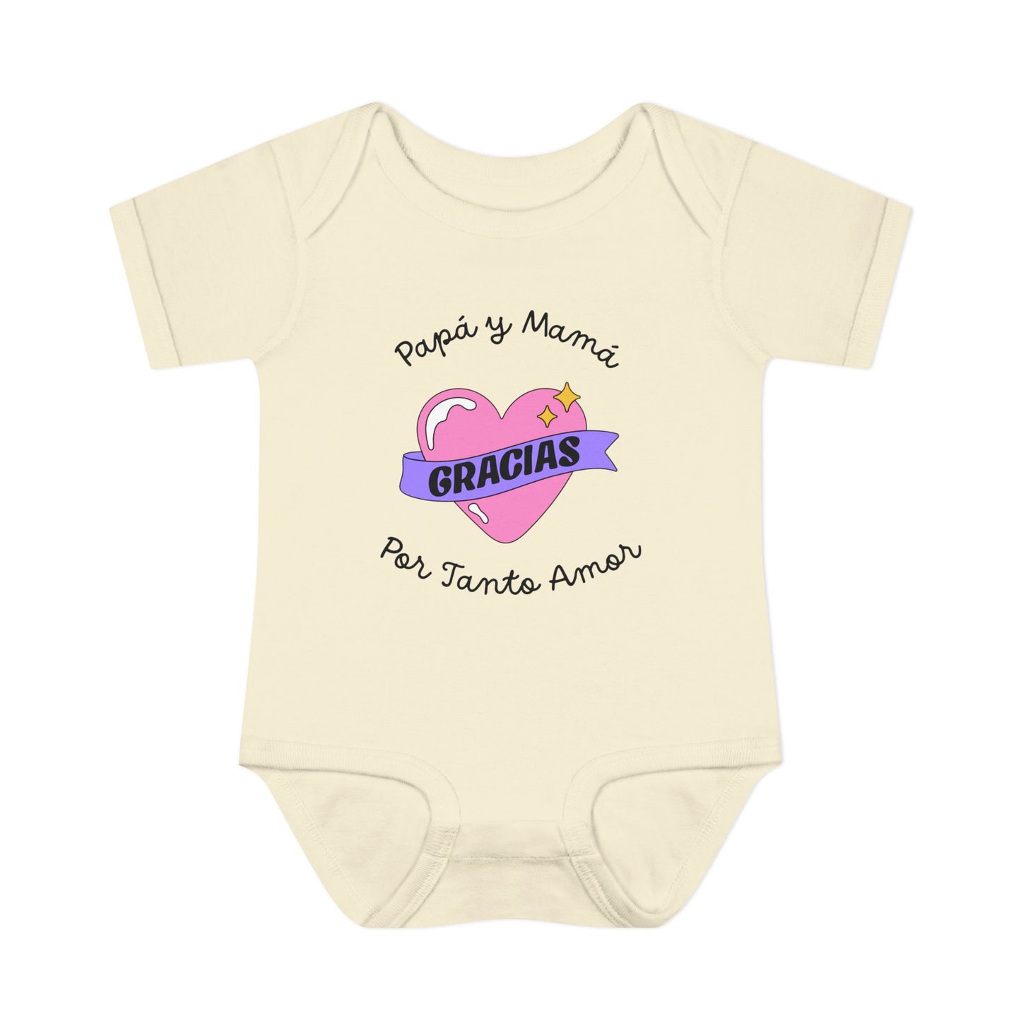 Gracias Infant Baby Rib Bodysuit