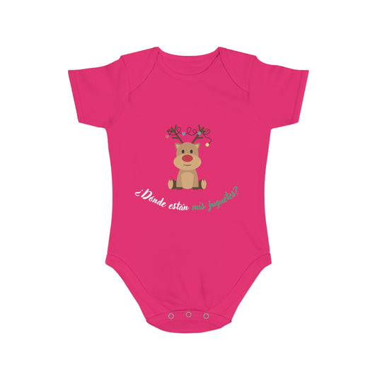 Mis Juguetes Short Sleeve Baby Bodysuit