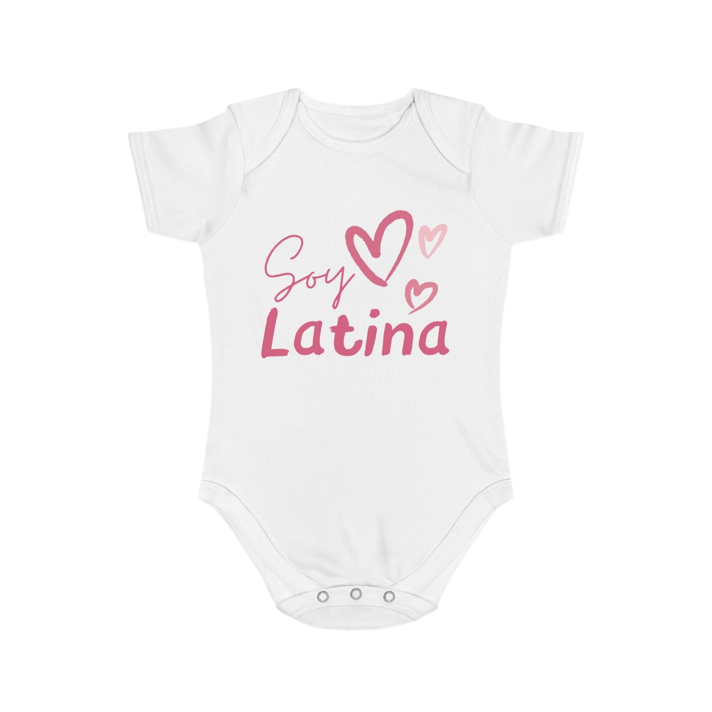 Soy Latina Short Sleeve Baby Bodysuit