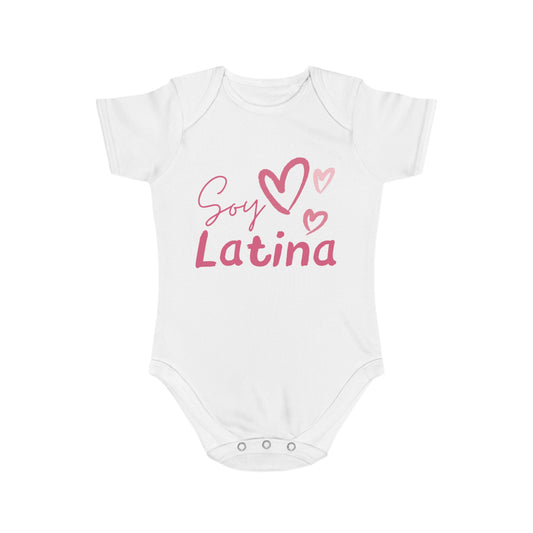 Soy Latina Short Sleeve Baby Bodysuit