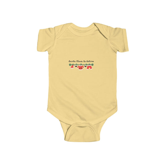Santa Latino Infant Fine Jersey Bodysuit