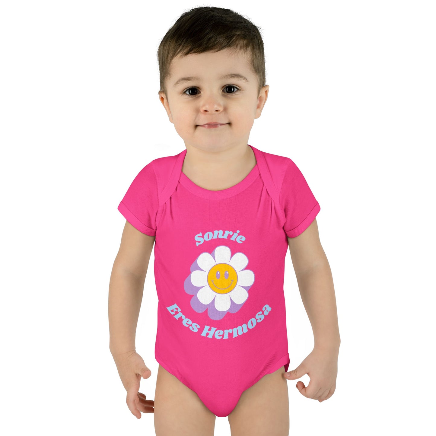 Sonrie Infant Baby Rib Bodysuit
