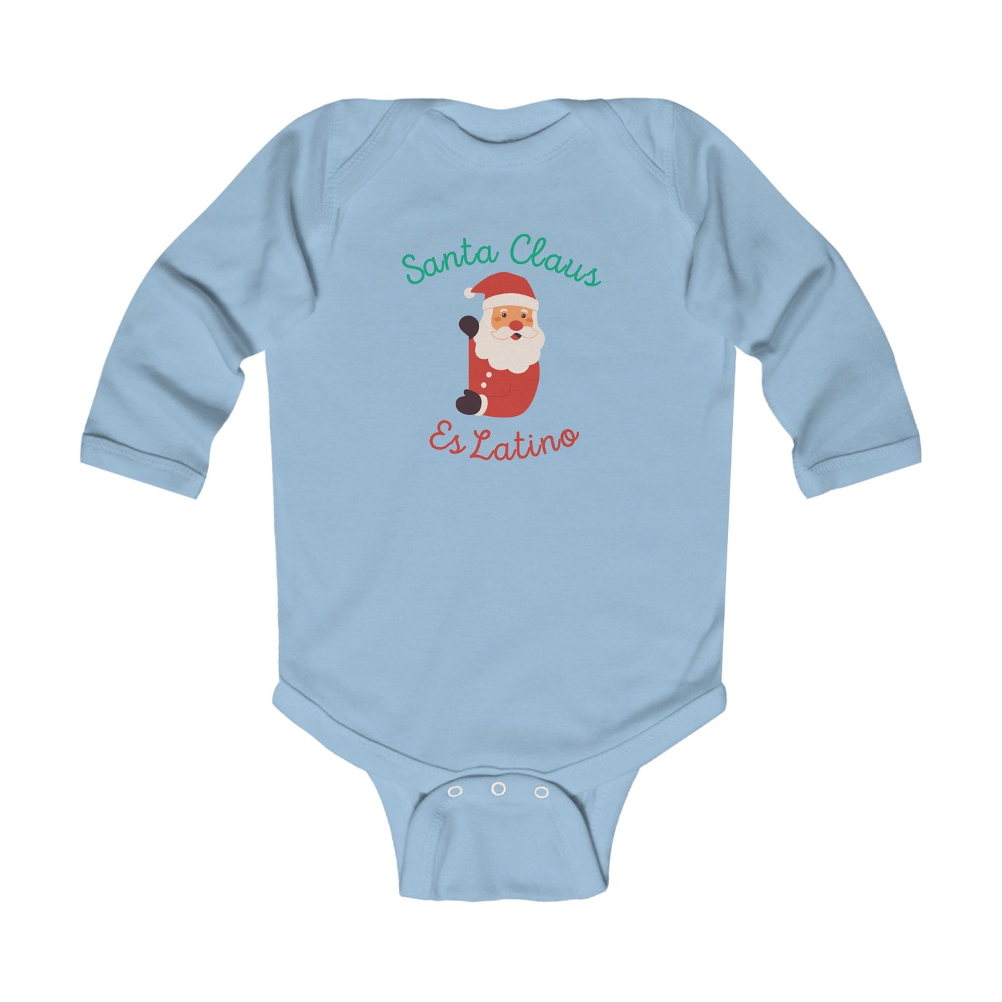 Santa Claus Infant Long Sleeve Bodysuit