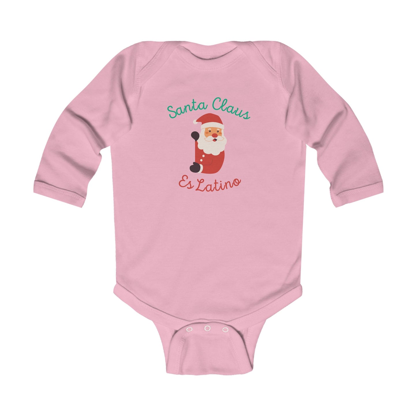 Santa Claus Infant Long Sleeve Bodysuit