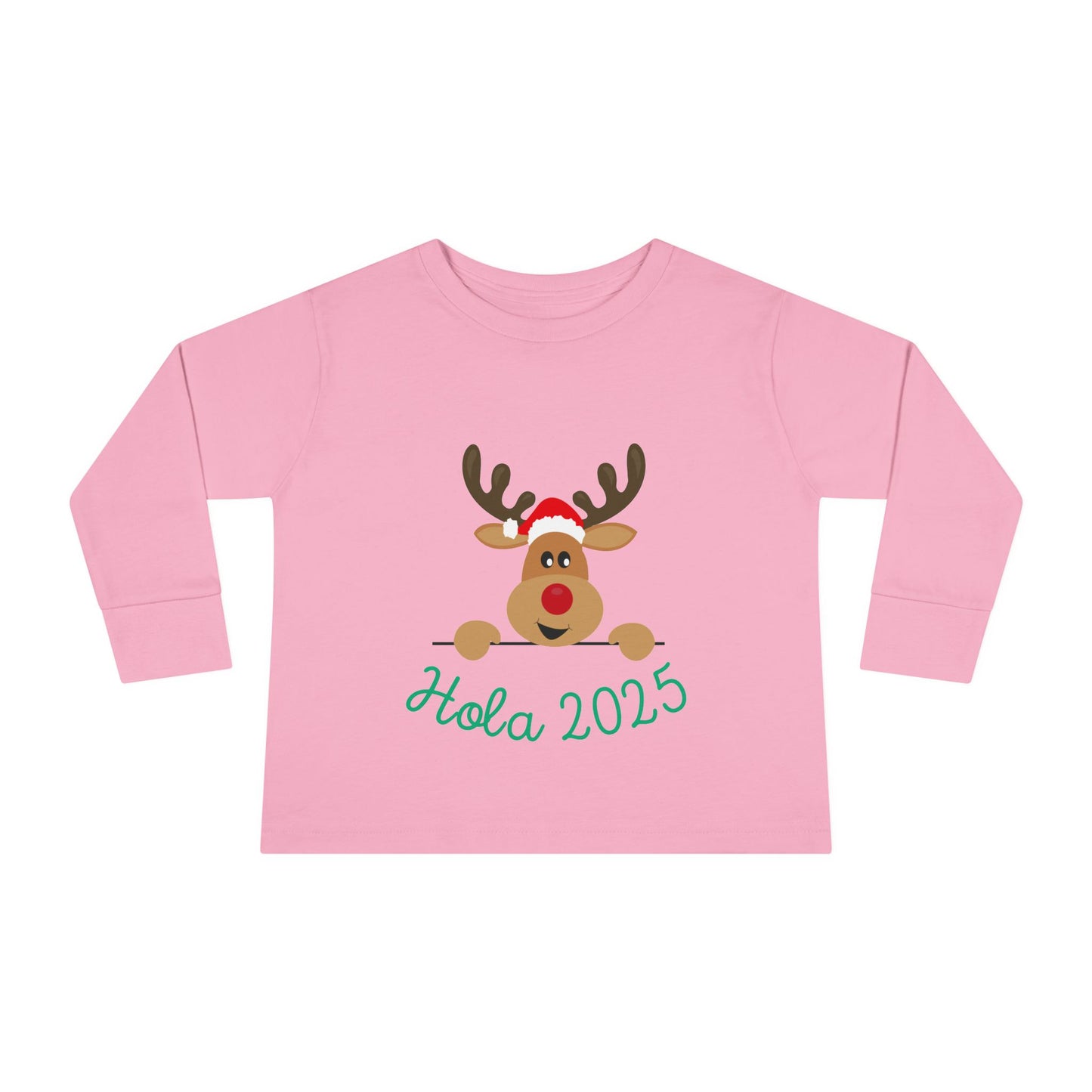 Hola 2025 Toddler Long Sleeve Tee
