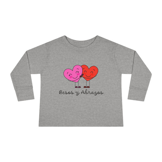Besos Toddler Long Sleeve Tee