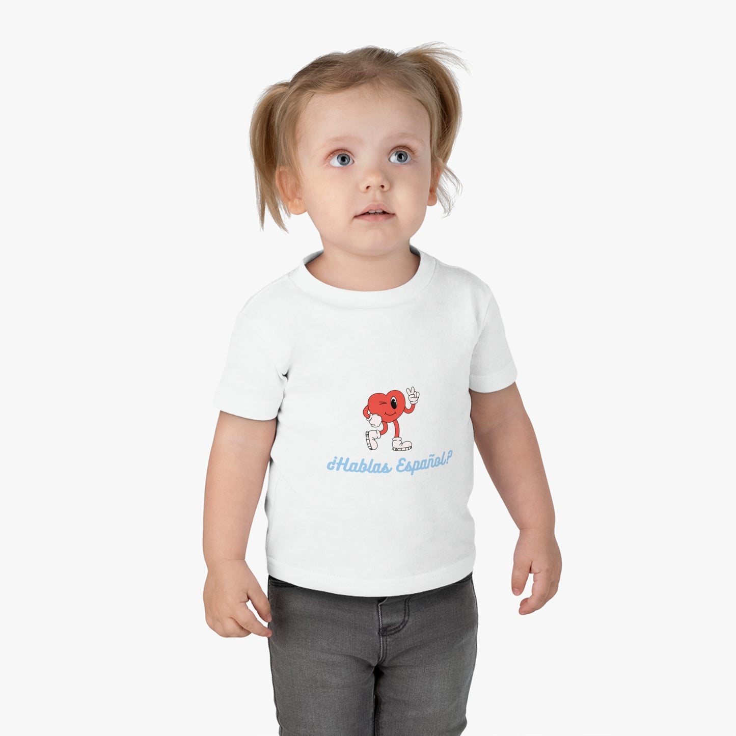 Hablas Español Infant Cotton Jersey Tee
