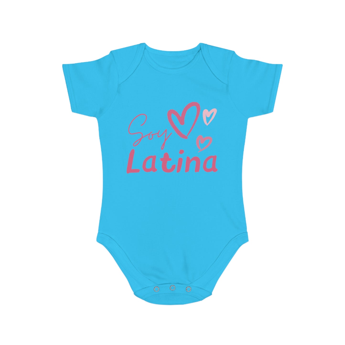 Soy Latina Short Sleeve Baby Bodysuit