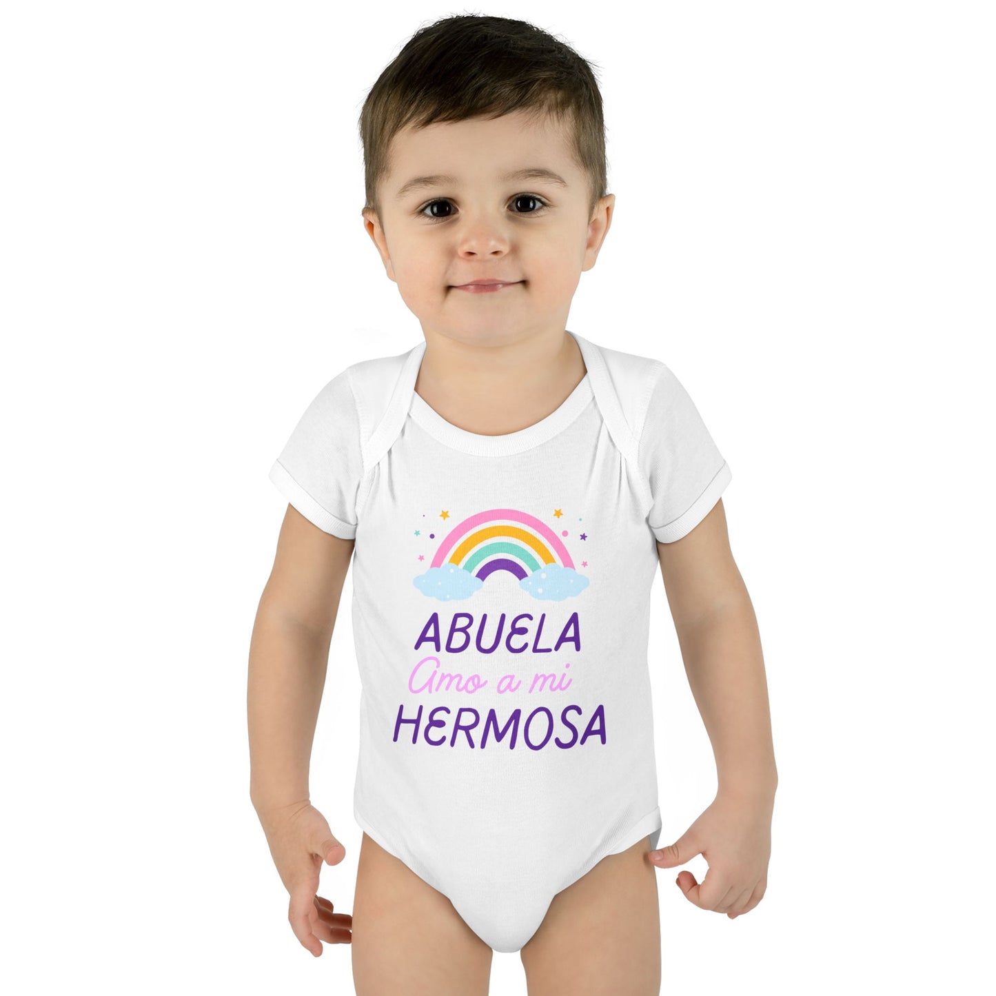 Abuela Infant Baby Rib Bodysuit