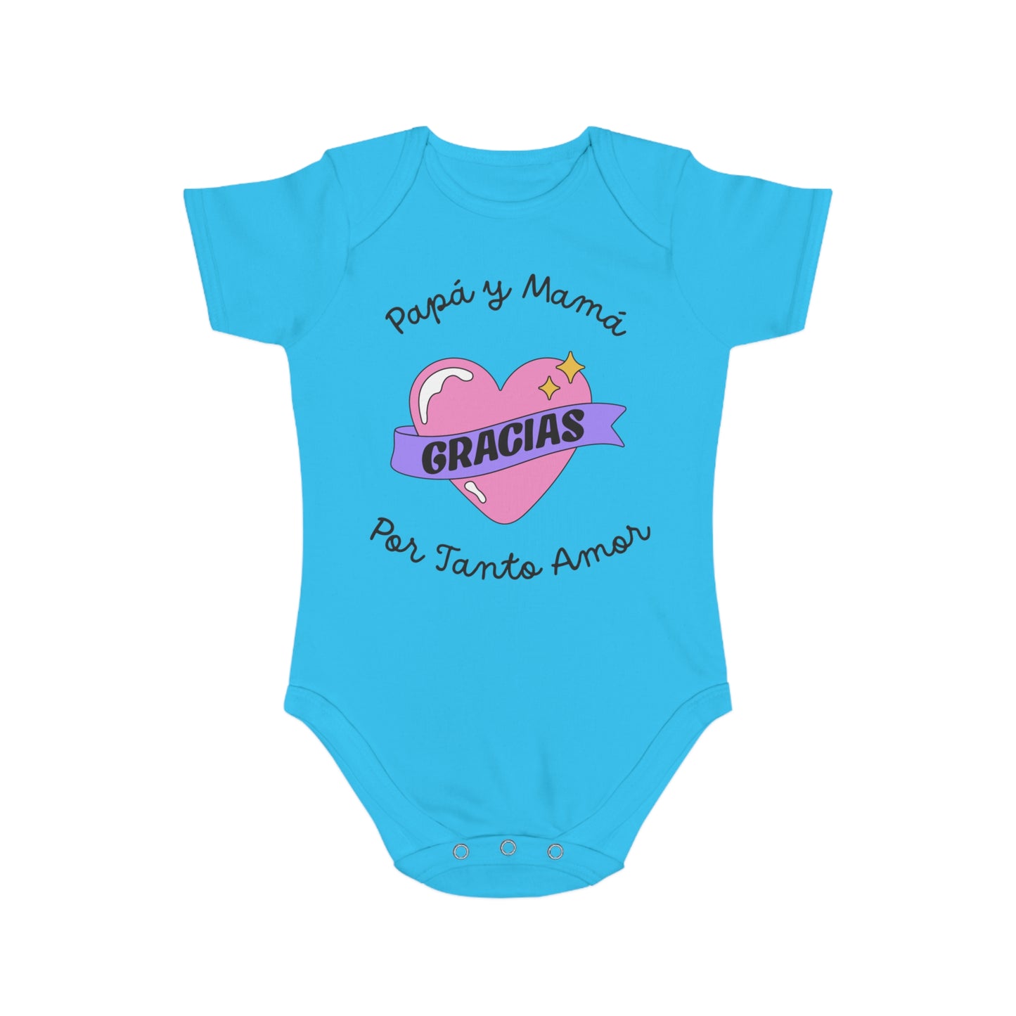 Gracias Short Sleeve Baby Bodysuit