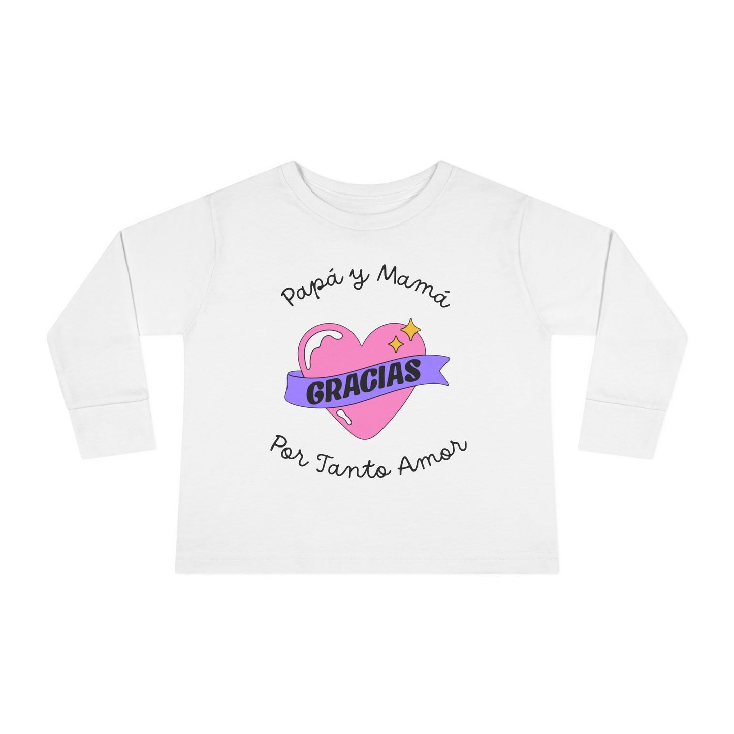Gracias Toddler Long Sleeve Tee