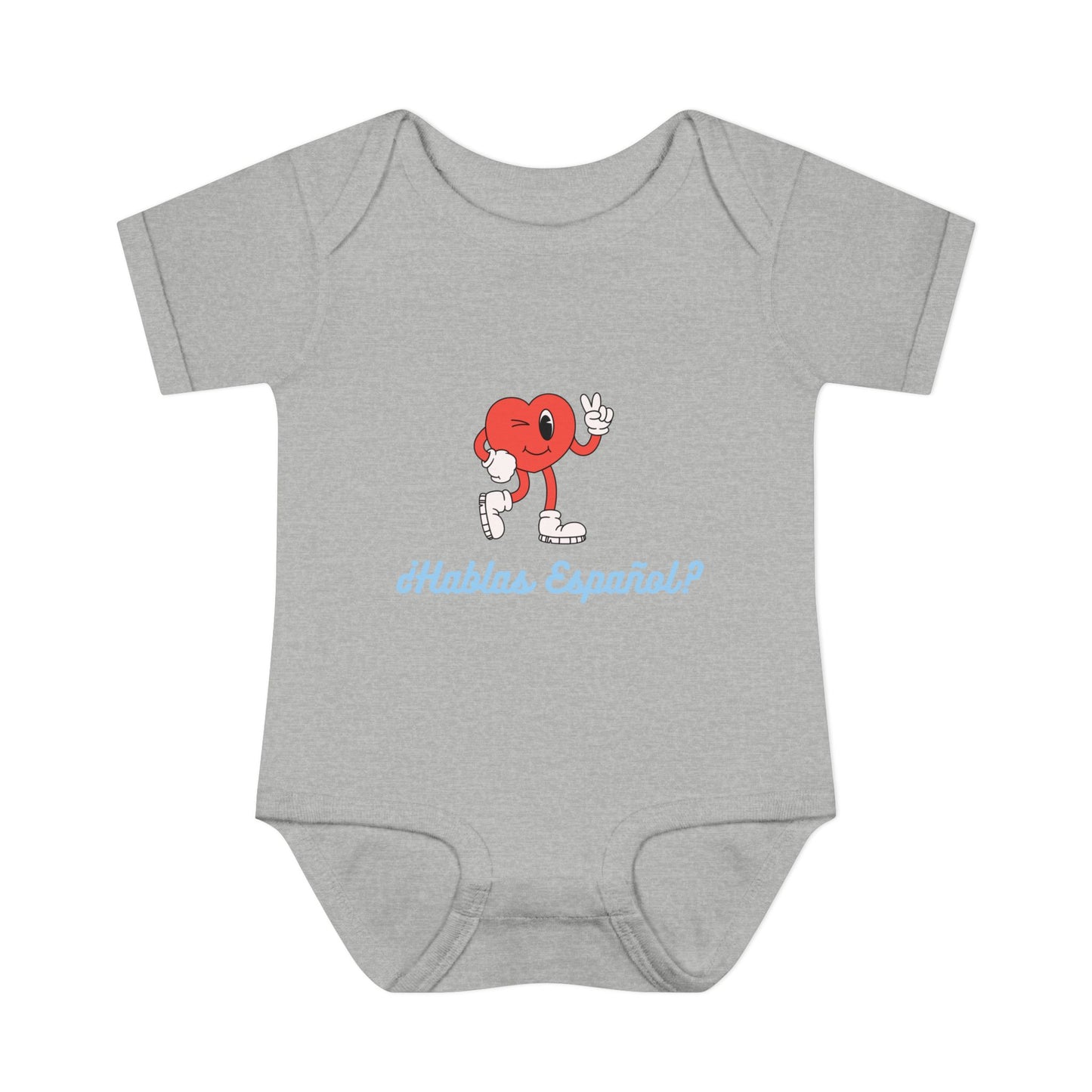 Hablas Español Infant Baby Rib Bodysuit