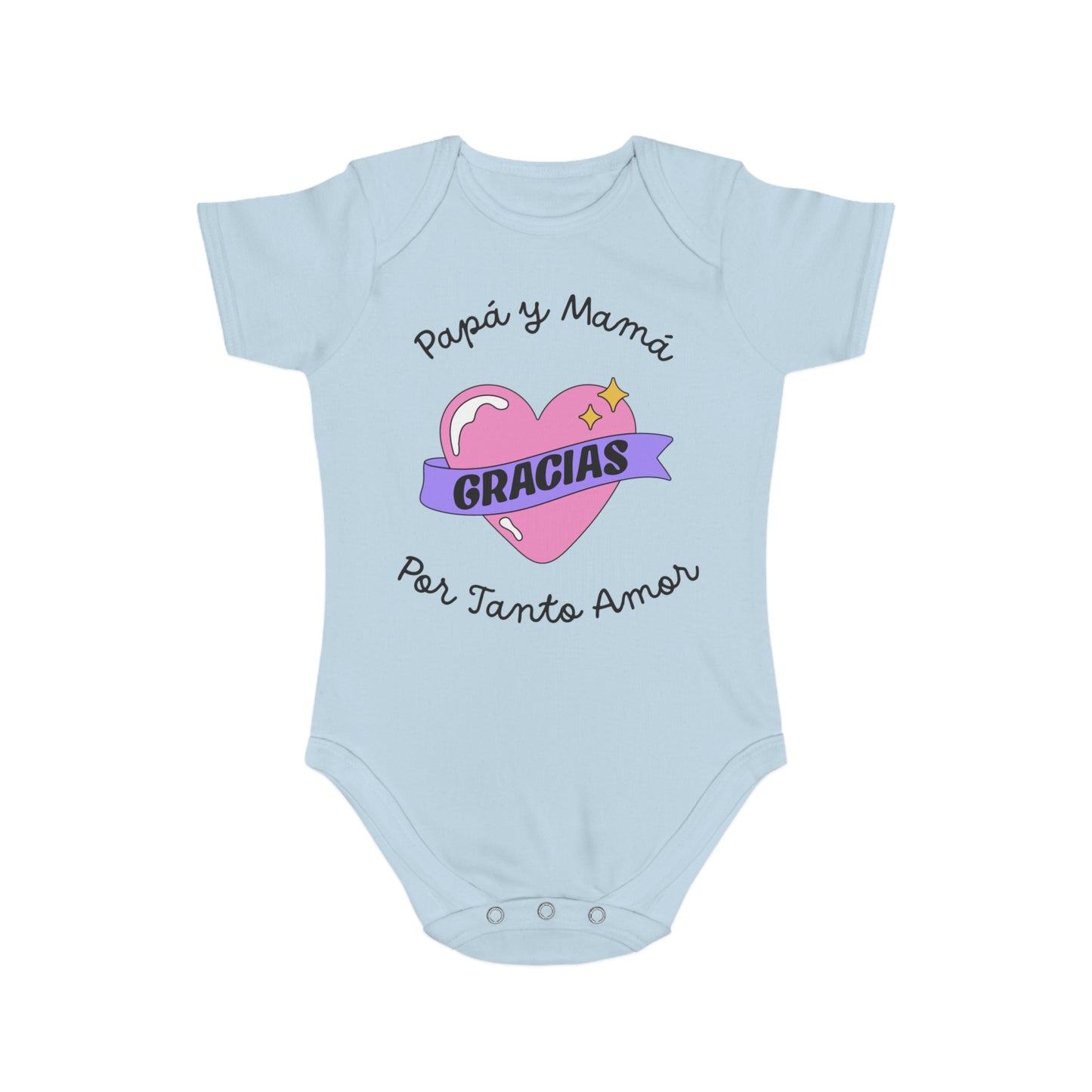 Gracias Short Sleeve Baby Bodysuit