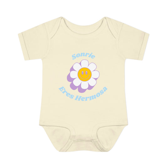 Sonrie Infant Baby Rib Bodysuit
