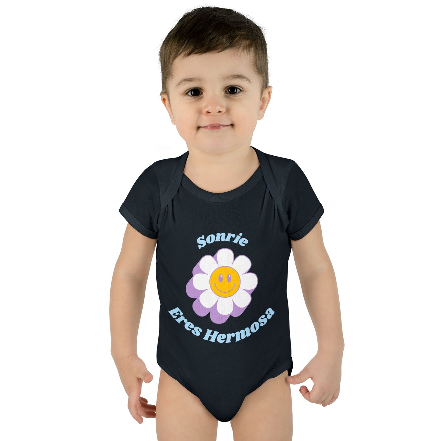 Sonrie Infant Baby Rib Bodysuit