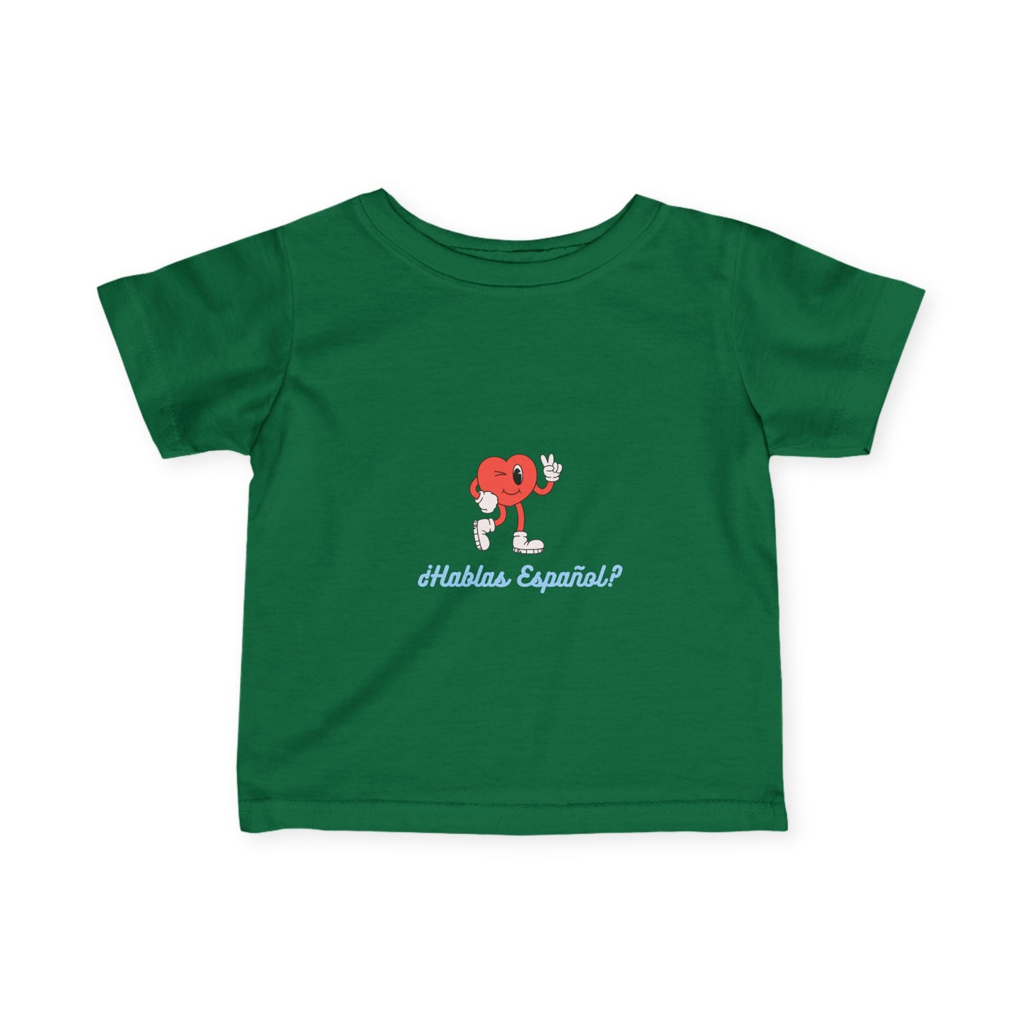 Hablas Español Infant Fine Jersey Tee