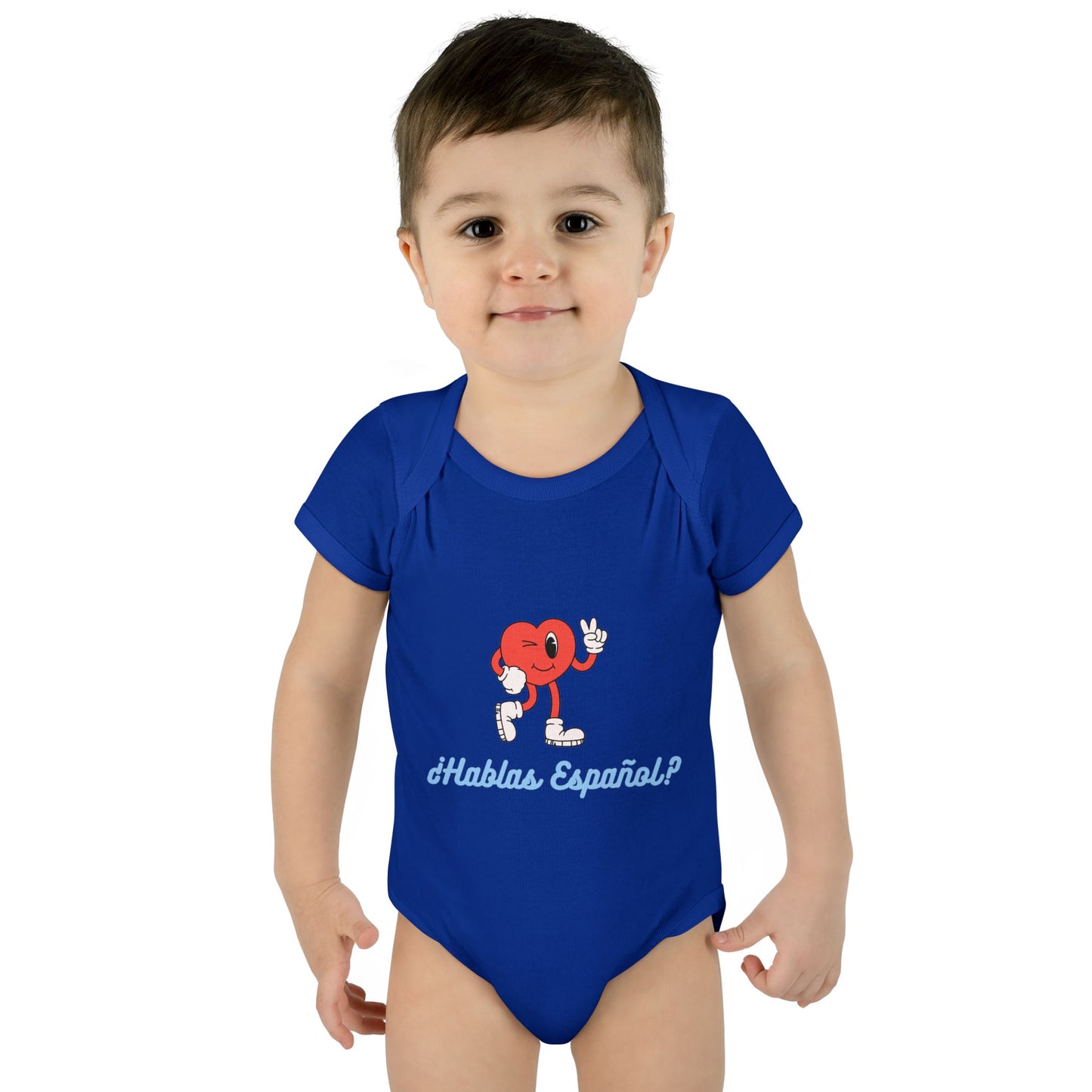 Hablas Español Infant Baby Rib Bodysuit