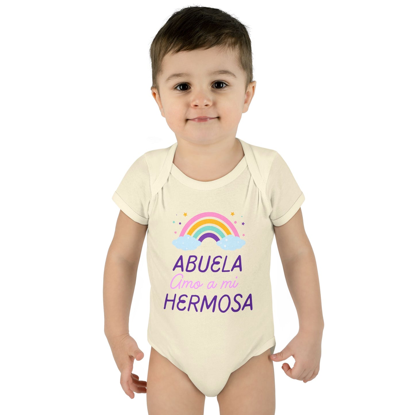 Abuela Infant Baby Rib Bodysuit