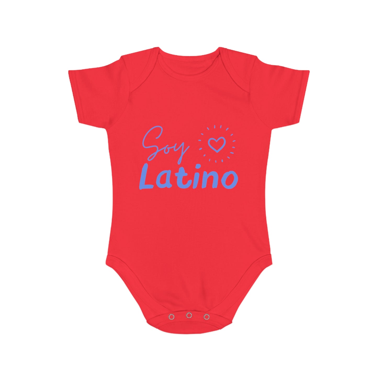 Soy Latino Short Sleeve Baby Bodysuit
